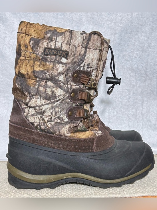 Ranger Other - Ranger Big Kids Tundra II Camo 400g Insulated Waterproof Winter Snow Boots SZ 4